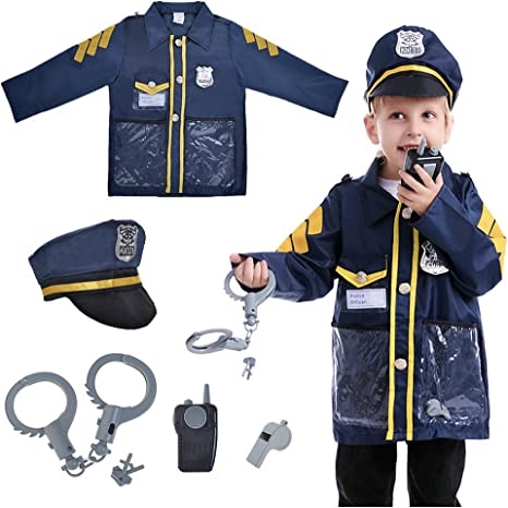 COD Little Police Man Costume for Kids to Toddler | Shopee Philippines