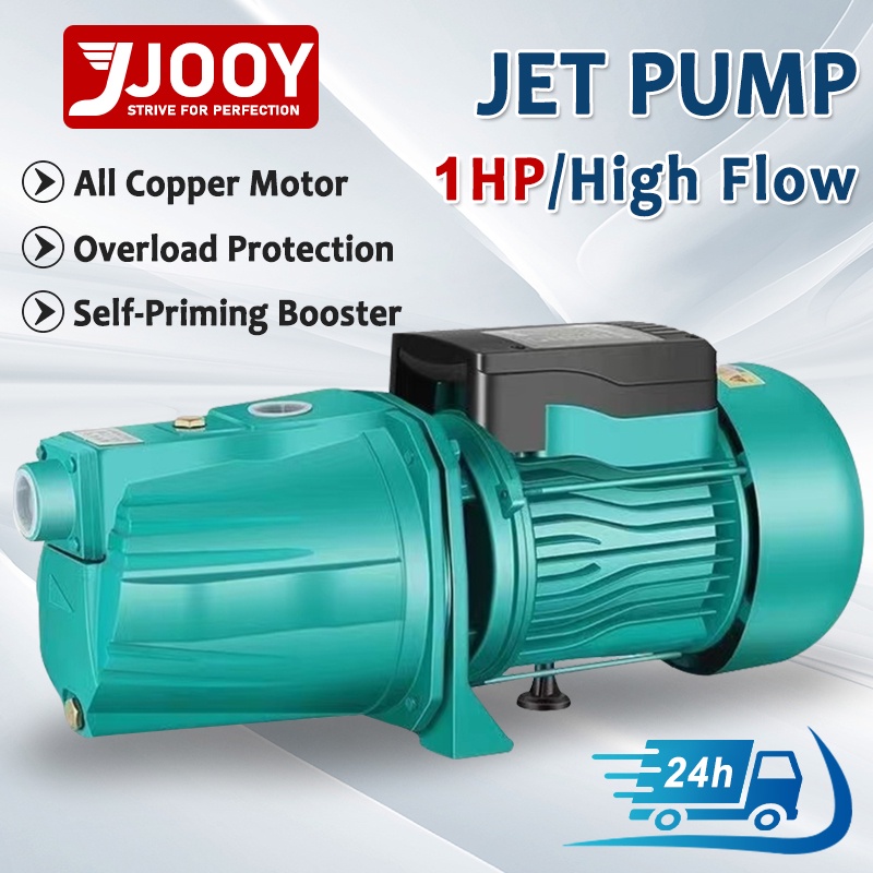 JOOY Booster Jet Pump 1HP 1200W Heavy Duty Electric Water Pump Self