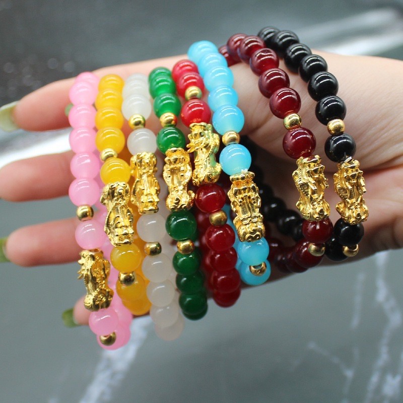 Lucky Charm Piyao Bracelet Energy Feng Shui Pixiu Wristband Rich