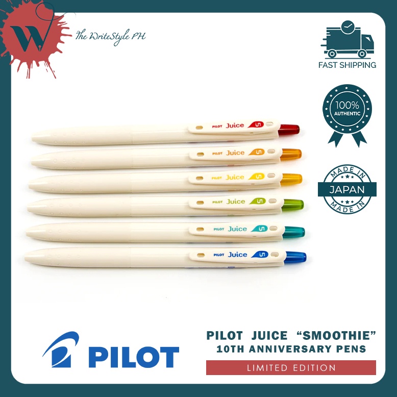 Pilot Juice 10th Anniversary (0.5) Gel Pens - Limited Edition | Shopee ...