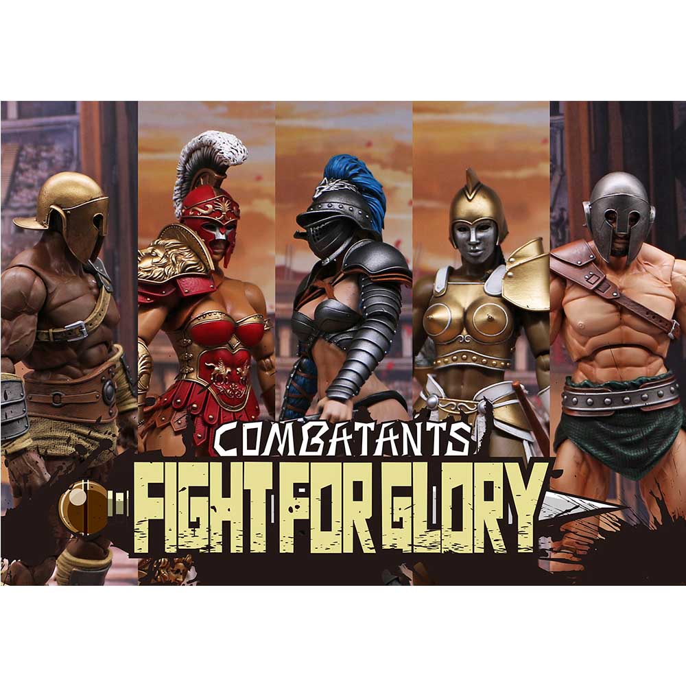 KqHr XesRay 1/12 Scale Battle Of Glory Wave 3 Female Gladiator Training ...