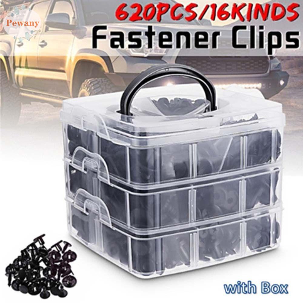PEWANY 620pcs/box Auto Bumper Repair Kits Universal Plastic Expansion