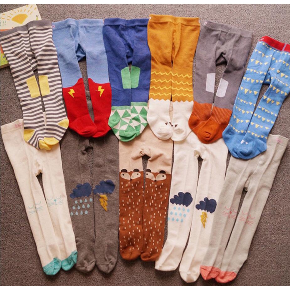 Coolbi Kids Baby Footed Leggings Baby Tights Baby Premium Quality Pants