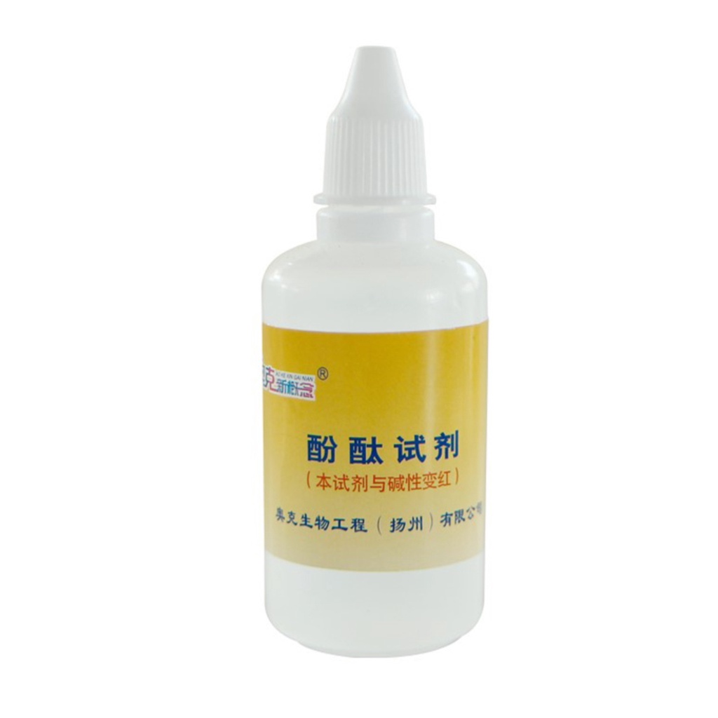 Phenolphthalein solution, phenolphthalein reagent, acidbase indicator