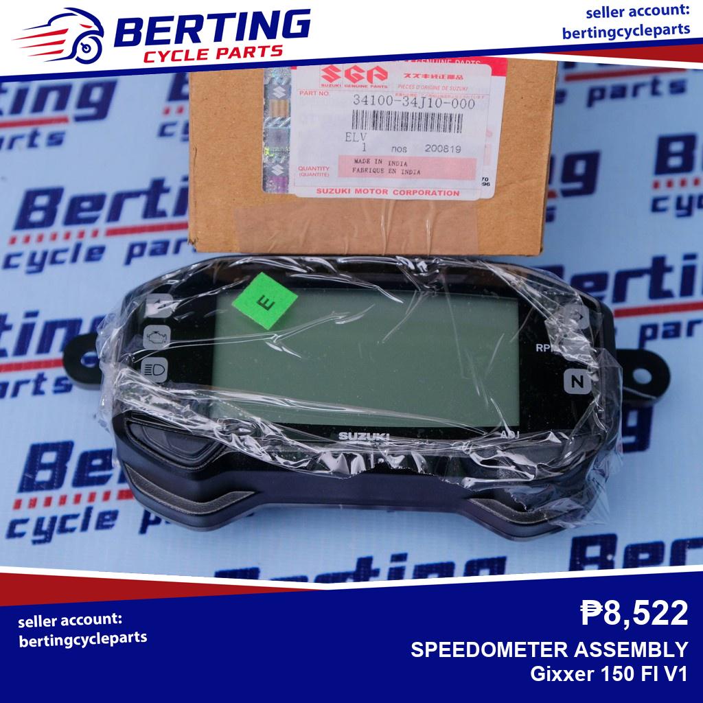 SGP SPEEDOMETER ASSEMBLY Suzuki Gixxer 150 FI V1 Genuine 3410034J10