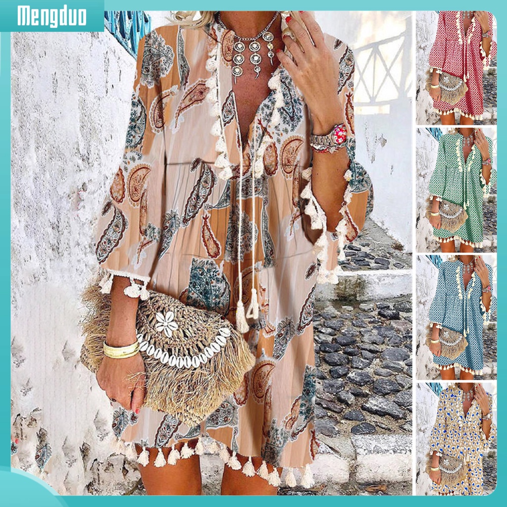 Shopee hotsell bohemian dress