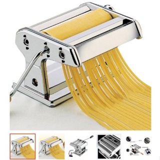 VEVOR Pasta Maker Machine, 9 Adjustable Thickness Settings Noodles Maker,  150 Stainless Steel Noodle Rollers and Cutter, Manual Hand Press, Pasta  Making Kitchen Tool Kit, Perfect for Spaghetti Lasagna - Yahoo Shopping