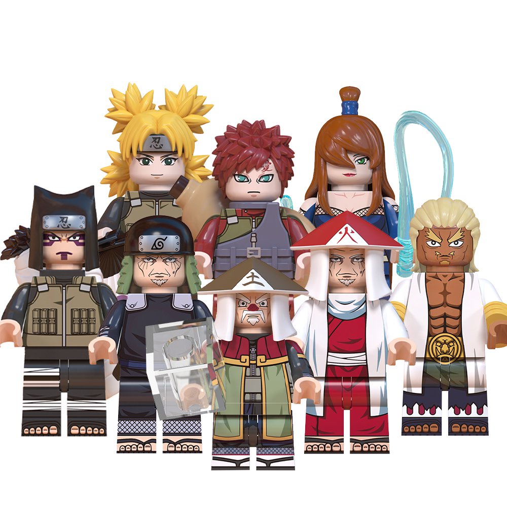 WM6111 Ohnoki Terumi Mei Raikage Sarutobi Hiruzen Gaara Temari Kankuro ...