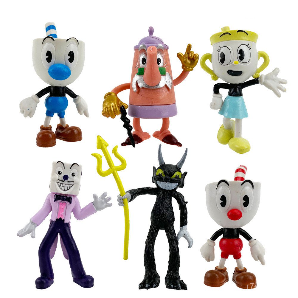 Cuphead Mugman Pvc Toys Cuphead Action Figures Shopee Philippines 7558