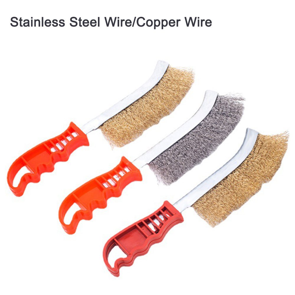 Mini Remove Rust Brush Paint Scrubbing Polishing Cleaning Brush Home ...