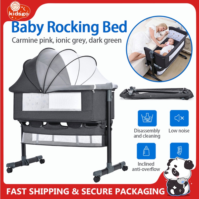 Available Crib For Baby Liftable Baby Bed With Mosquito Net