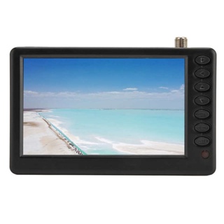 Pocket 5 Inch Portable Digital ATSC TFT HD Screen Freeview LED Mini TV with  USB,TF Card Input.Built-in Recharge Battery Television/Monitor for Outdoor