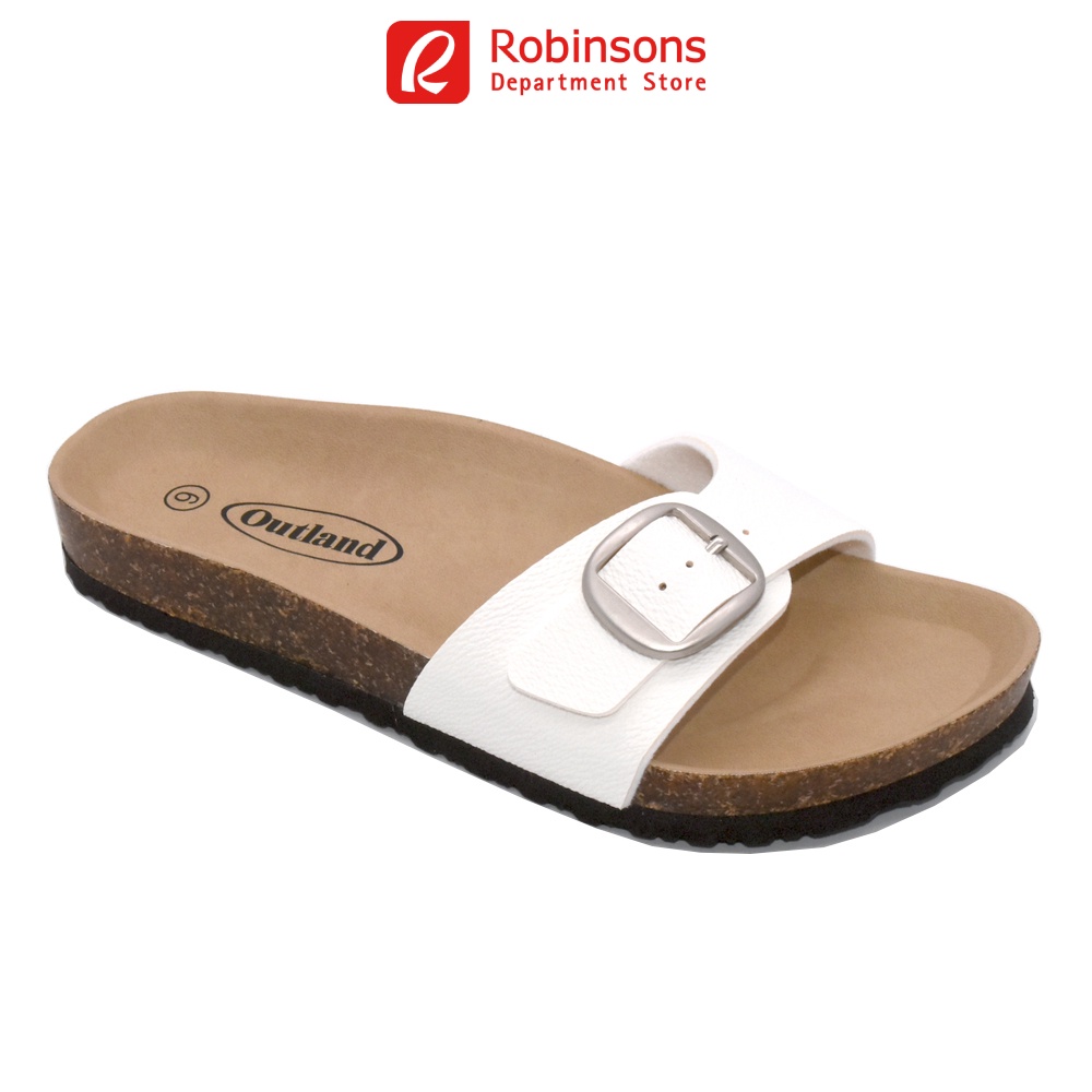 Outland Ladies 21603 Evergreen Sandals (White) | Shopee Philippines