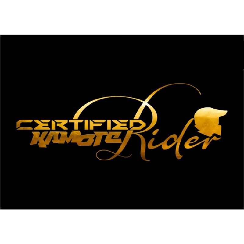 certified kamote rider sticker laminated waterproof | Shopee Philippines
