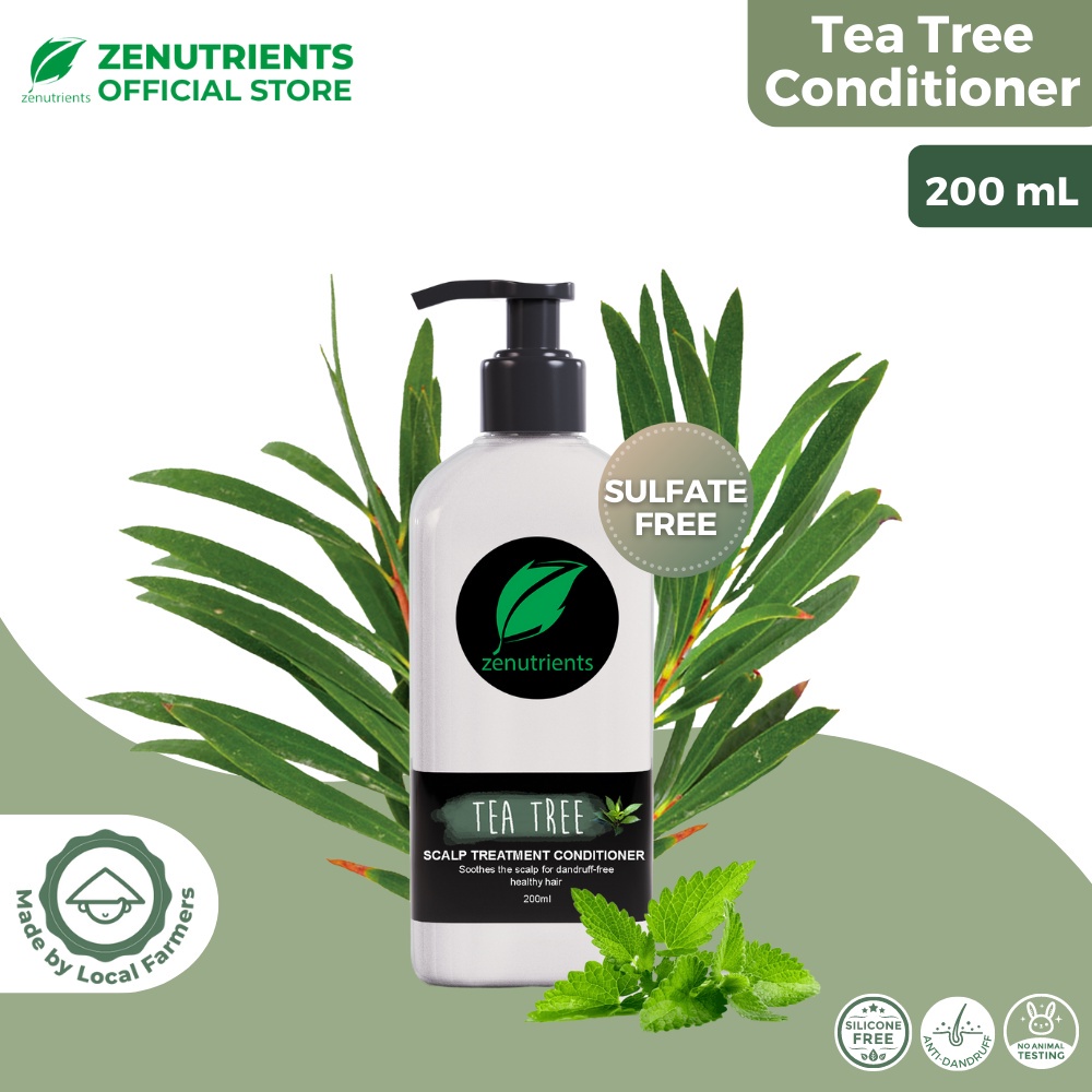 Zenutrients Tea Tree Scalp Conditioner 200ml (Anti dandruff and