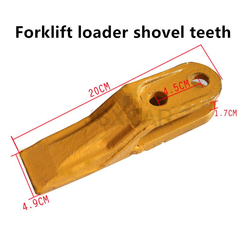 For Mingyu Small Loader Forklift Bucket Parts Shovel Teeth Welding