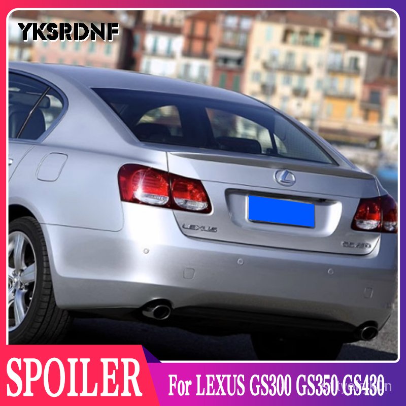 For LEXUS GS300 GS350 GS430 Trunk Spoiler 20052011 LEXUS GS PU Material Rear Trunk Lip Spoiler