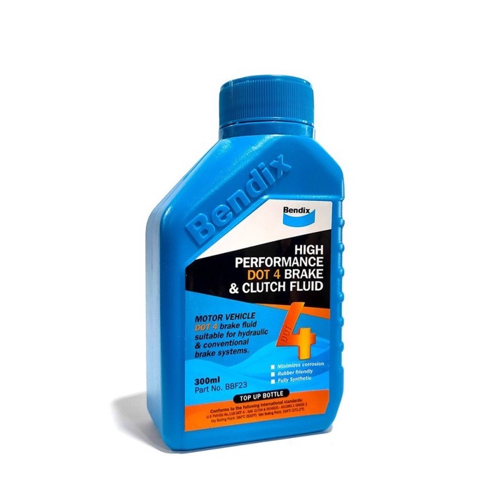 Bendix High Performance DOT4 (DOT4) Brake Fluid 300ml Shopee Philippines