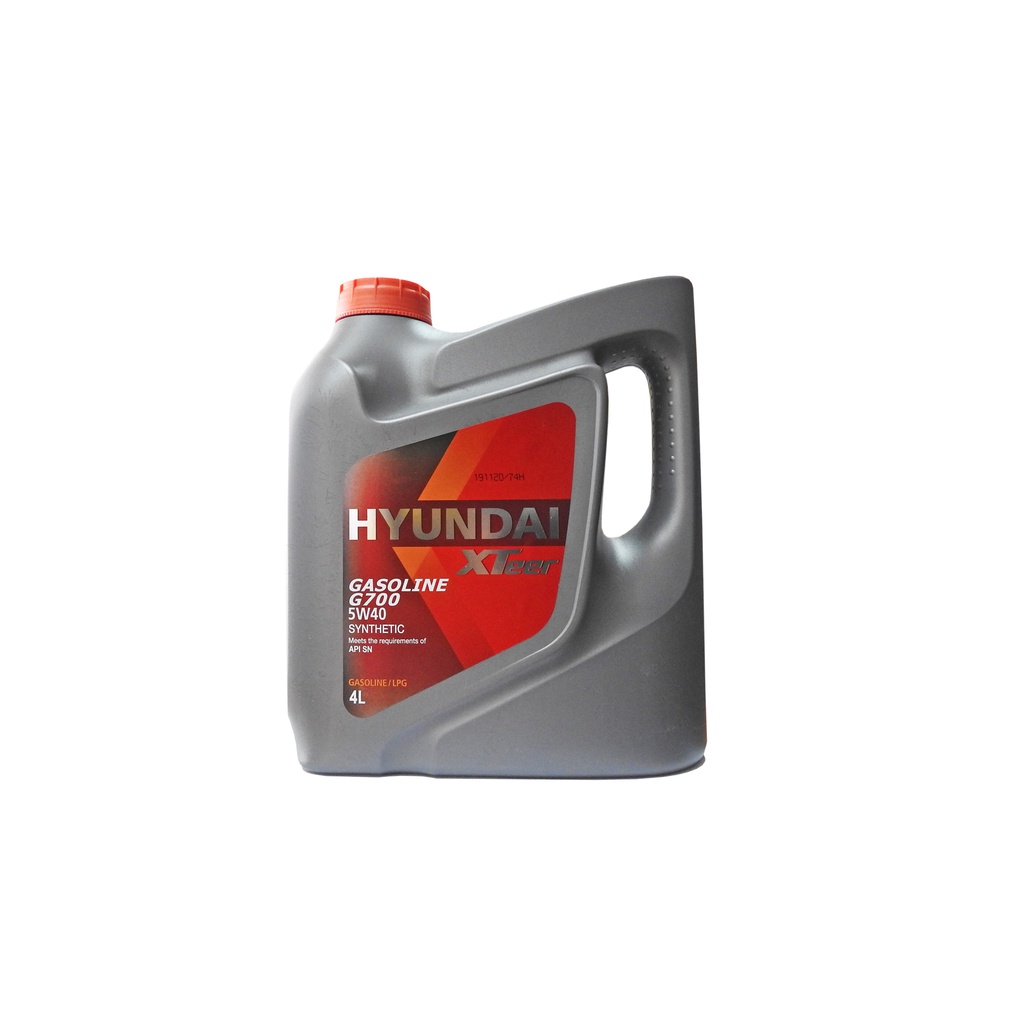 2023 Hyundai Xteer G700 SN 5W40 Synthetic Gasoline Engine Oil (4 Liters ...