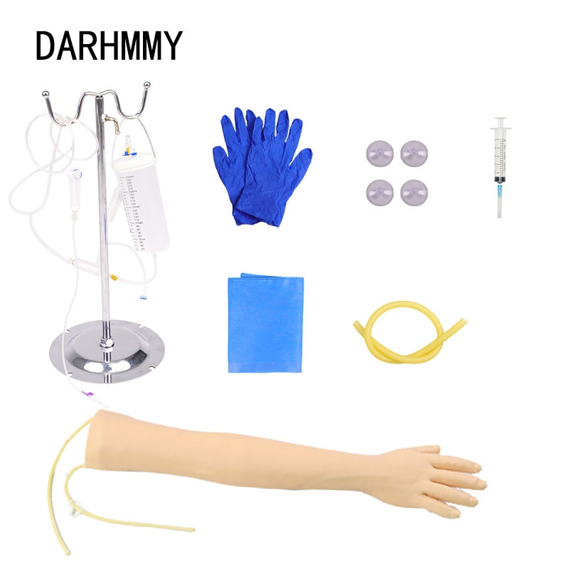 DARHMMY IV Injection Arm Phlebotomy Intravenous Infusion Practice Kit ...