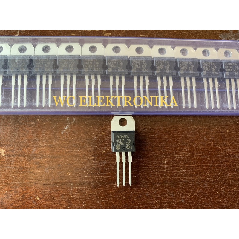 TRANSISTOR P60NF06/STP60NF06 N-CHANNEL MOSFET 1pc | Shopee Philippines