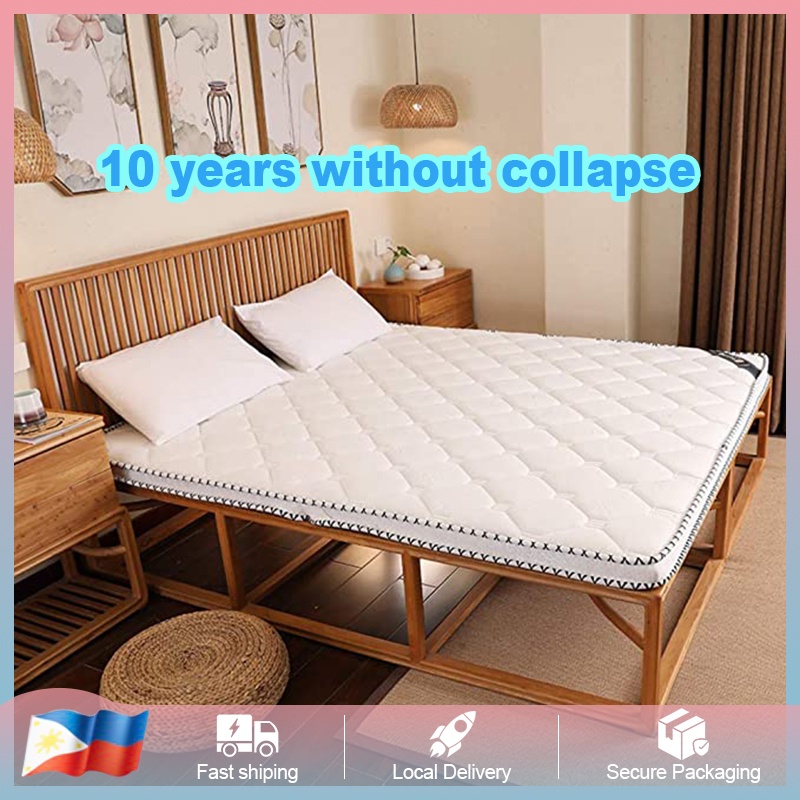 Tatami fold Mattress, Thick Coconut Palm Mattress Pad Orthopedic Coir