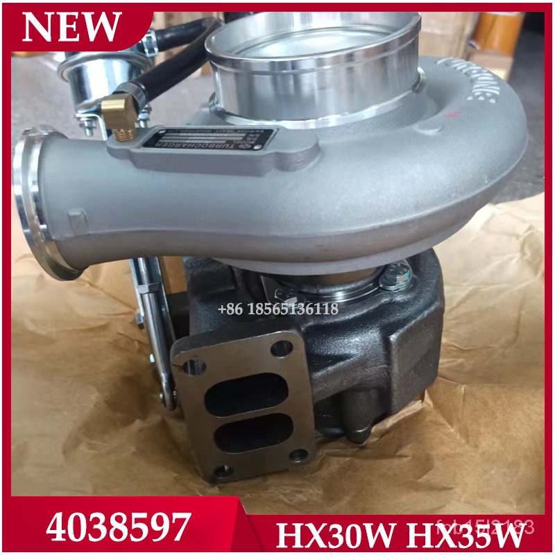 PC220-8 Excavator Turbocharger HX30W HX35W Turbo 6D107 Engine Turbine ...