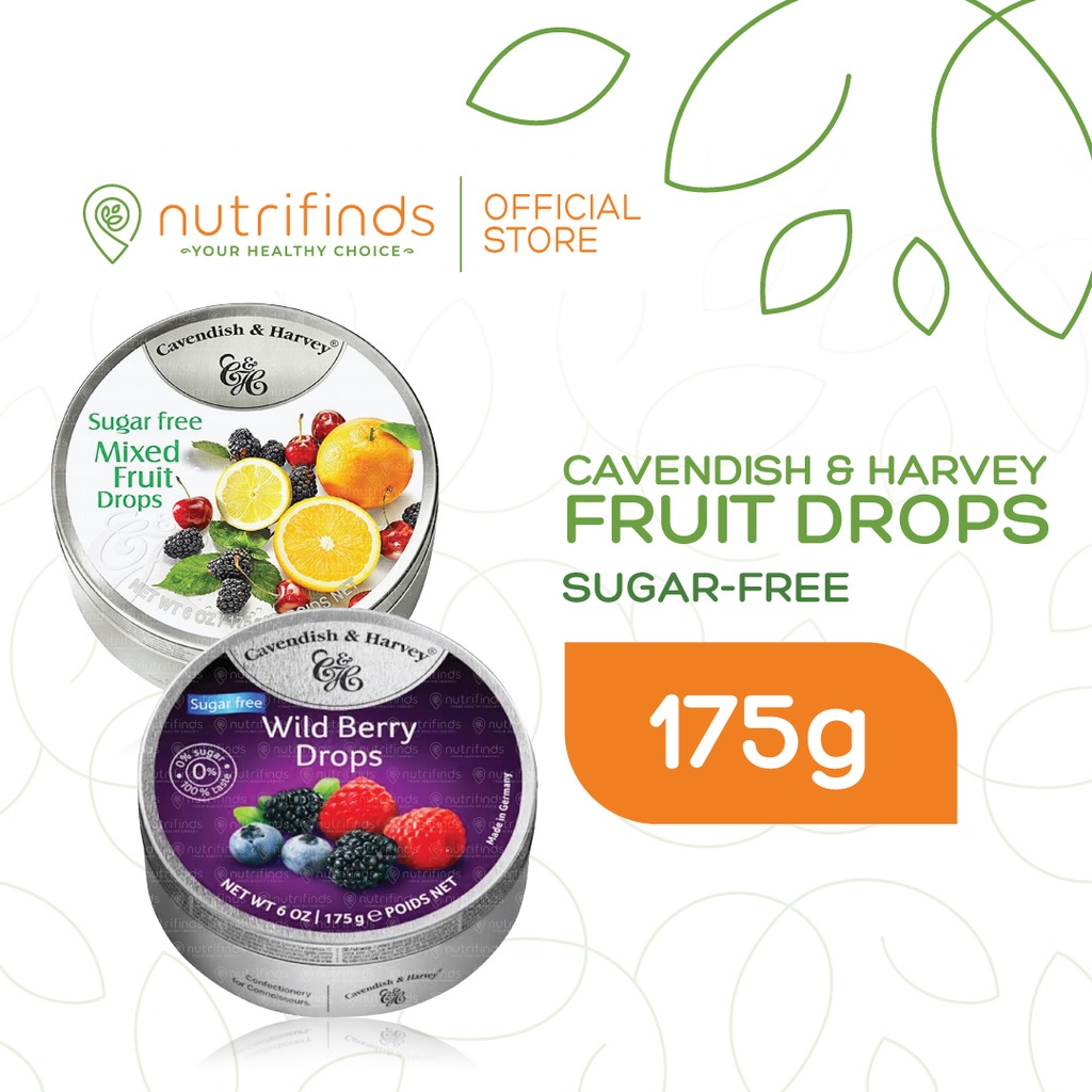 Cavendish/Simpkins Sugar and Gluten Free Mixed Fruit Travel Sweets