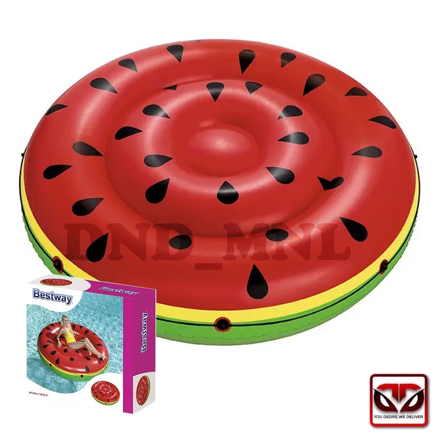 D&D 43140 Watermelon Island Inflatable Pool Float (1.88m) Shopee