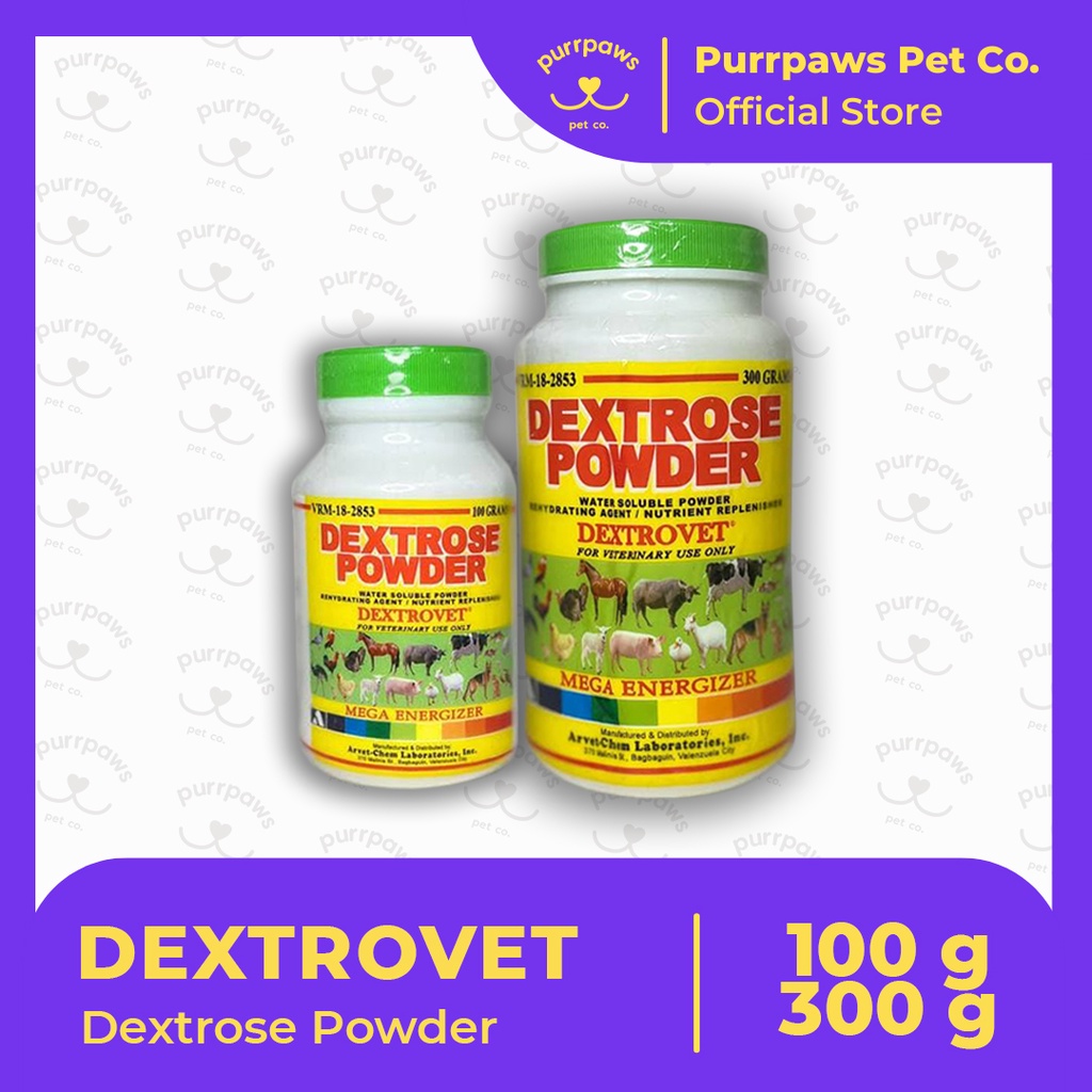 DEXTROVET Dextrose Powder (100g/300g) | Shopee Philippines
