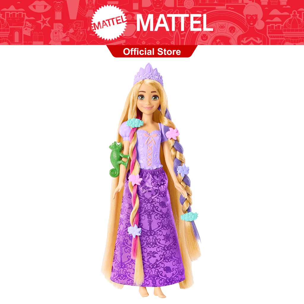 Disney Princess FairyTale Hair Rapunzel Doll Figure with Color Change