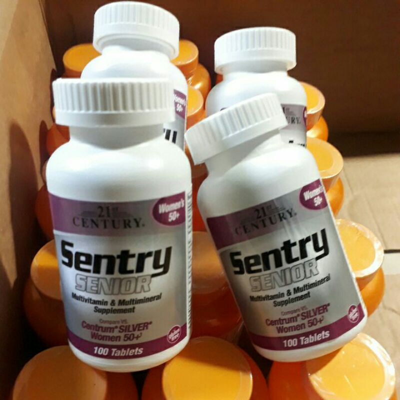 Sentry Senior Multivitamin & Multimineral Supplement Shopee Philippines