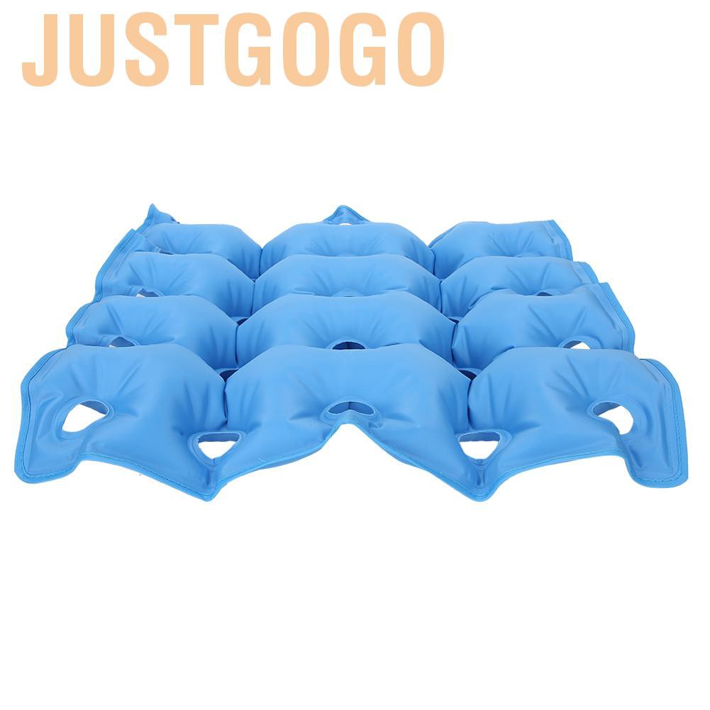 Justgogo Home Office Inflatable Seat Cushion Elderly Anti Bedsore