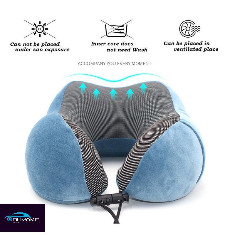 U Shape Memory Foam Office and Travel Neck pillows | Shopee Philippines