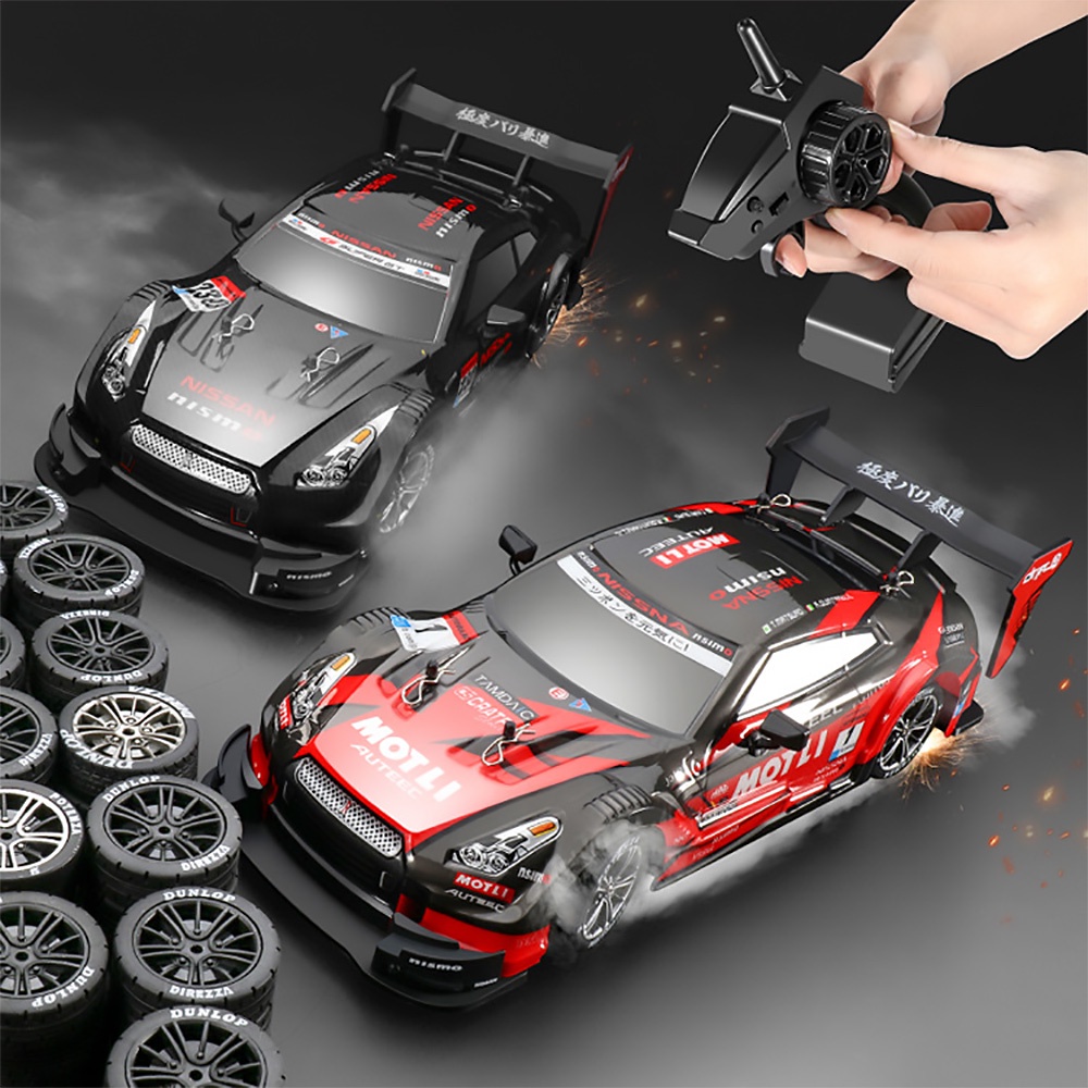 1:16 Scale RC Drift Car Toy GTR R35 Sportcar Drifting Infinitely ...