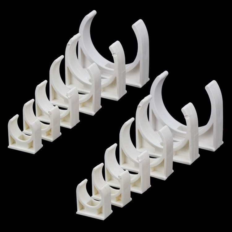 New type of PVC pipe clamp holder pipe fixed clamp 20 button wall 32