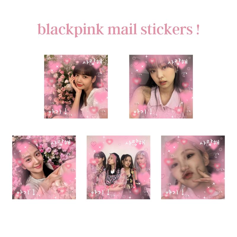 blackpink mail stickers ! | Shopee Philippines