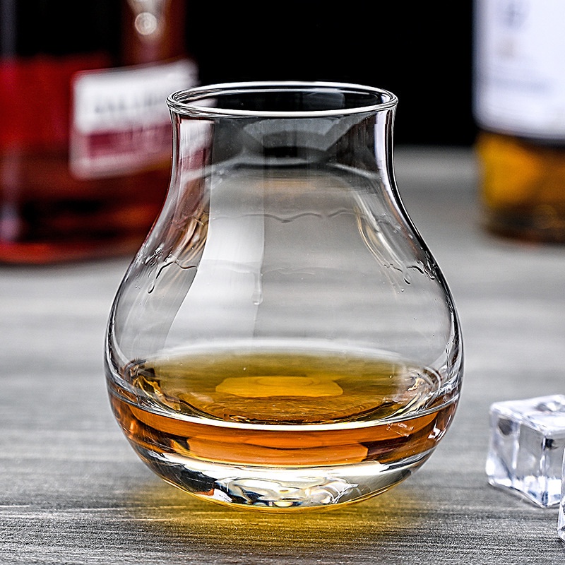 0FQ3 Mixer Whisky Brand Rock Glass Wide Belly Roly-Poly Gather Brandy ...