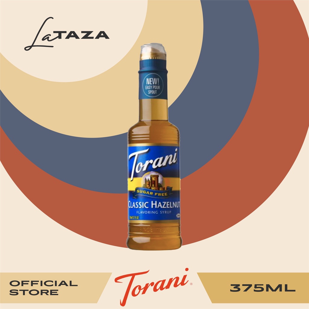 Torani Sugar Free Classic Hazelnut Syrup 375ml Shopee Philippines