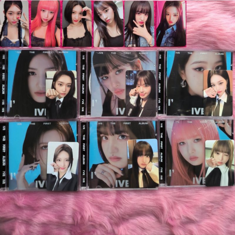 INCLUSIONS) ONHAND IVE I'VE JEWEL CASE ALBUM WITH SQQ POB