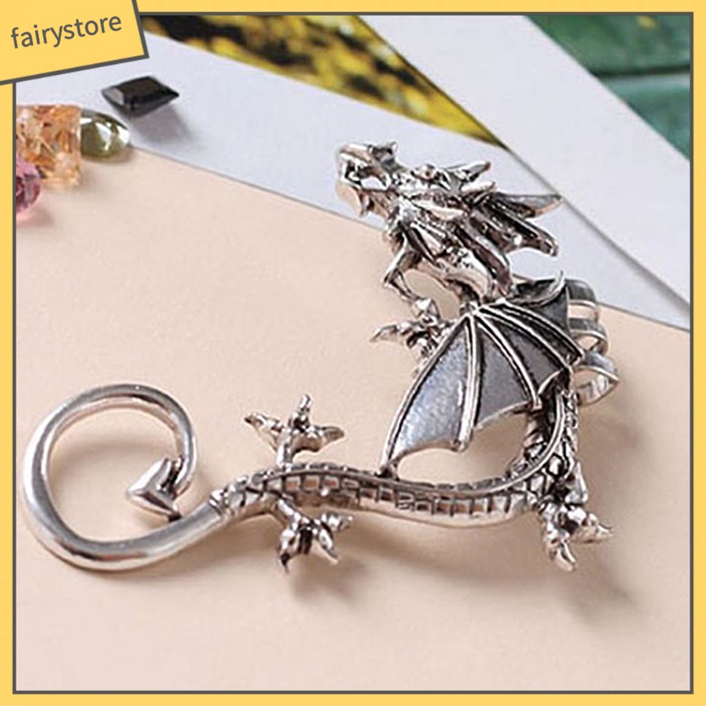 Alloy Ear Clip Dragon Shape Ear Cuff Unique for Outdoor | Shopee ...