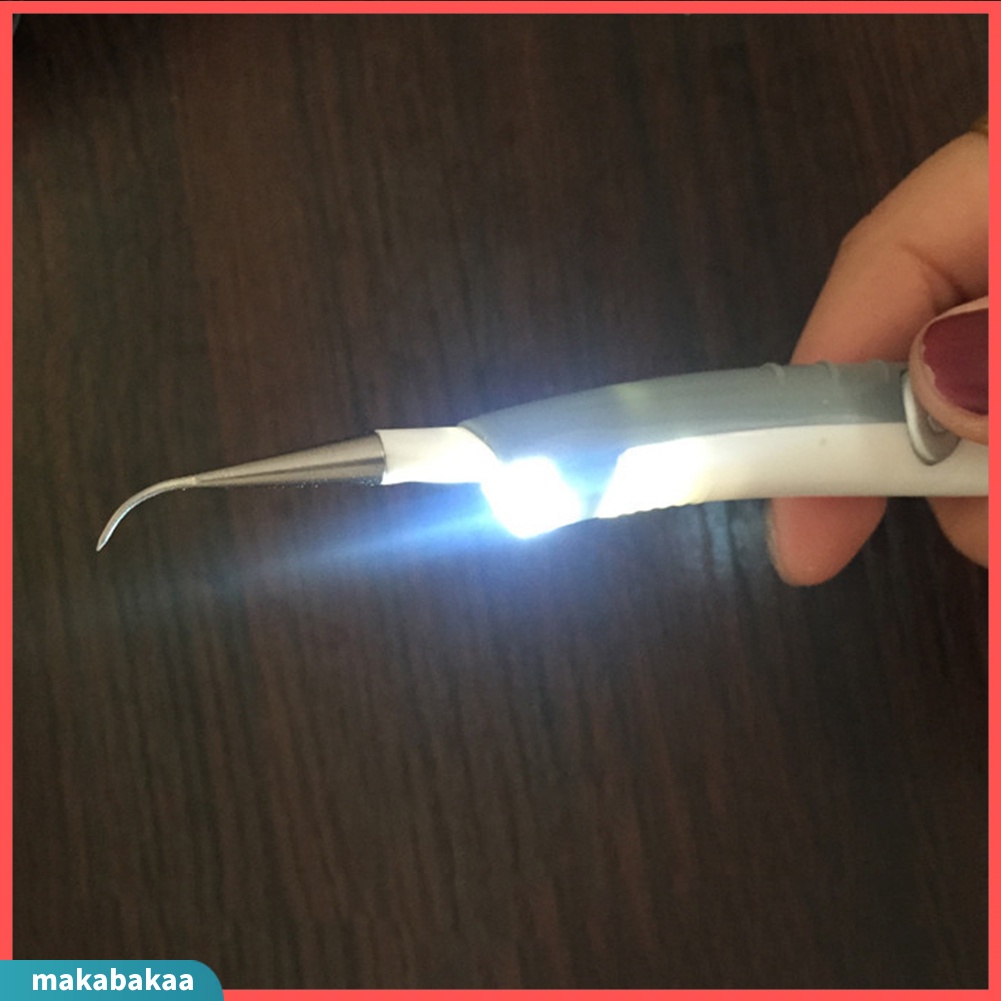 makabakaa Teeth Whitening Cleaner Remove Stains Ultrasonic Dental