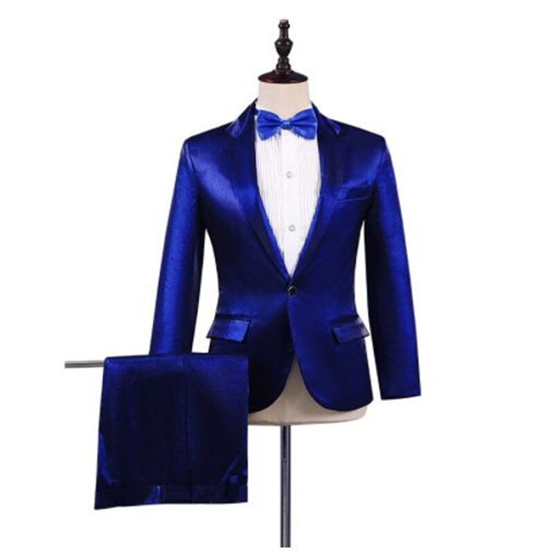 pzgF Suit mens blazers new singer formal clothes host stage speech ...