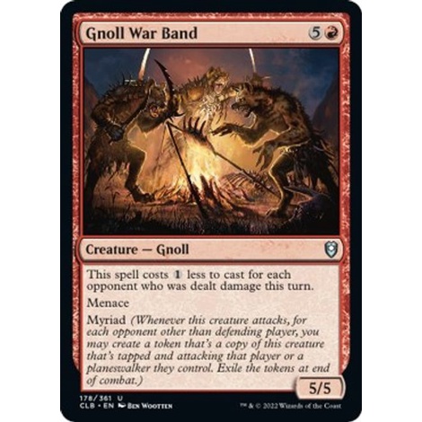 Gnoll War Band - Magic The Gathering (MTG) | Shopee Philippines