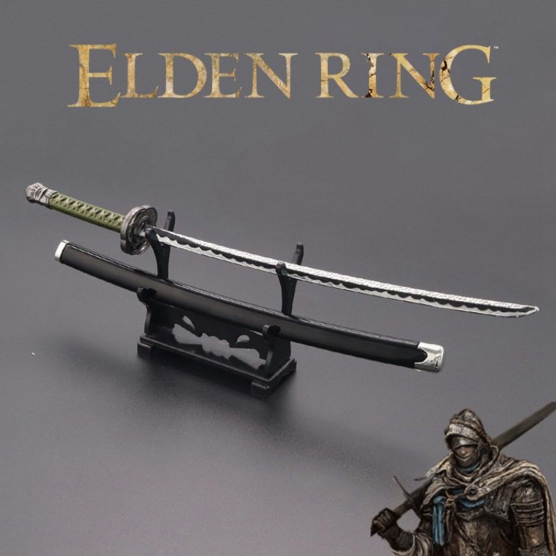 99G8 Elden Ring Sword Moonveil Katana Game Keychain Swords Butterfly