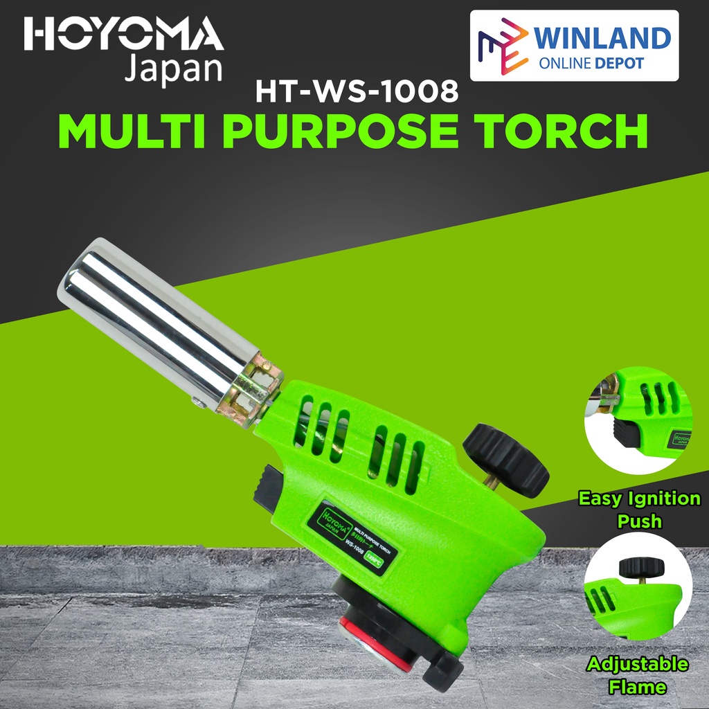 Hoyoma japan by Winland Multi Purpose Torch Camping Gas Welding Torch