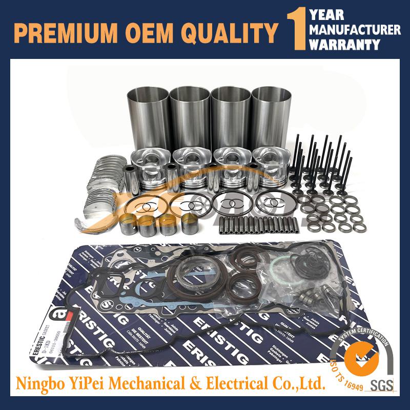 1KD 1KDFTV Overhaul Rebuild Kit For Toyota Engine Piston Liner