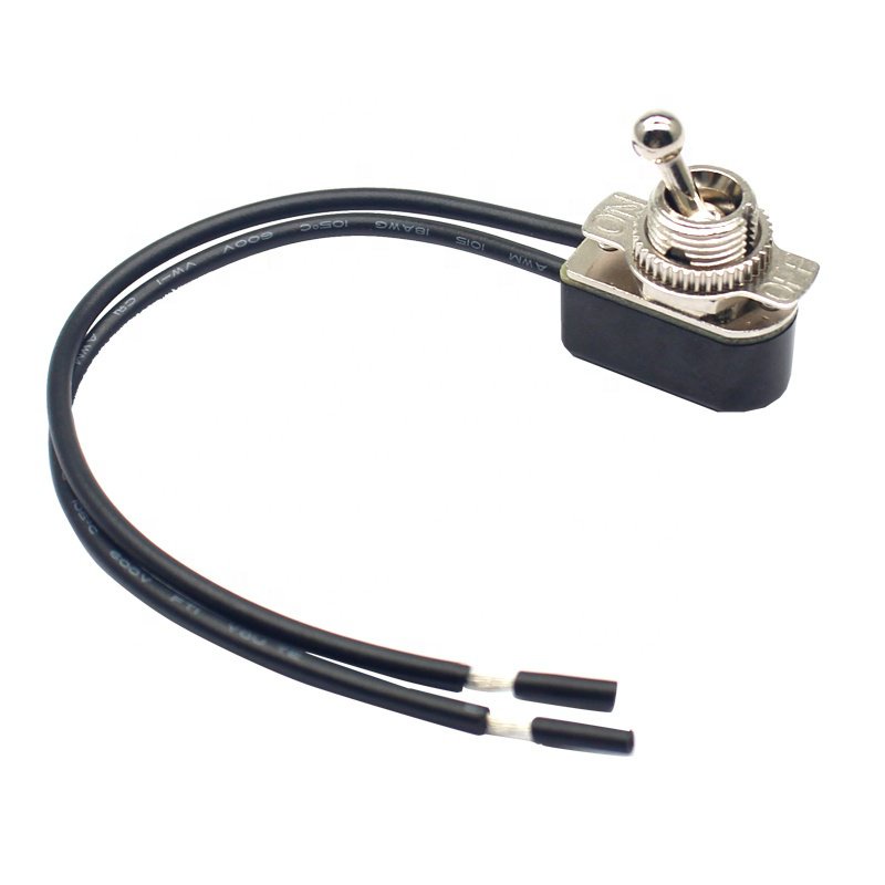 125V 6A ON OFF Wired Toggle Switch Wiring Medium Toggle Switch | Shopee ...