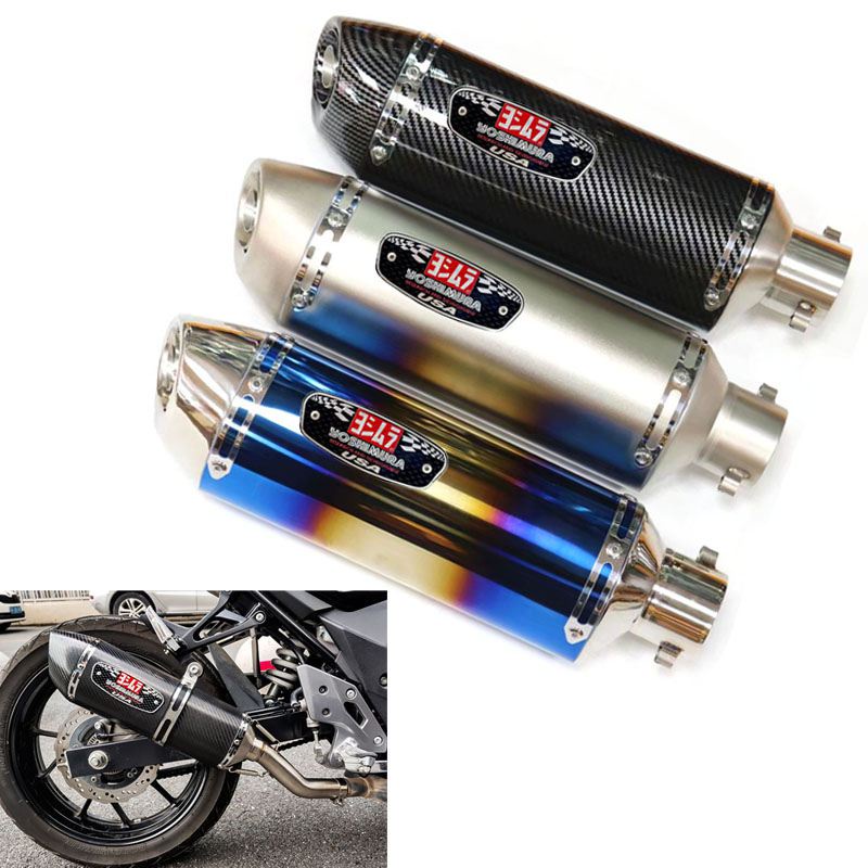 Universal Yoshimura Motorcycle Exhaust Muffler with DB Killer For FZ1