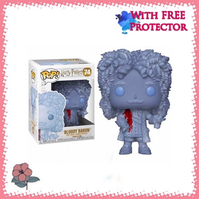 Figurine Funko Pop! Harry Potter – Le Baron Sanglant, Vinyle, Taille 9,5 Cm, Sous Licence Officielle, Boîte Vitrée, Pour Collectionneurs, Dès 3 Ans